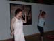 Amber and Leigh having fun during KYoga class 2014